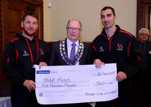 A total of £500 was raised in aid of Ruan Pienaar's chosen charity, Tearfund INLT 09-010-GR