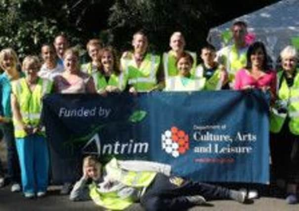 Some of the volunteers of the Crumlin Initiatives Group