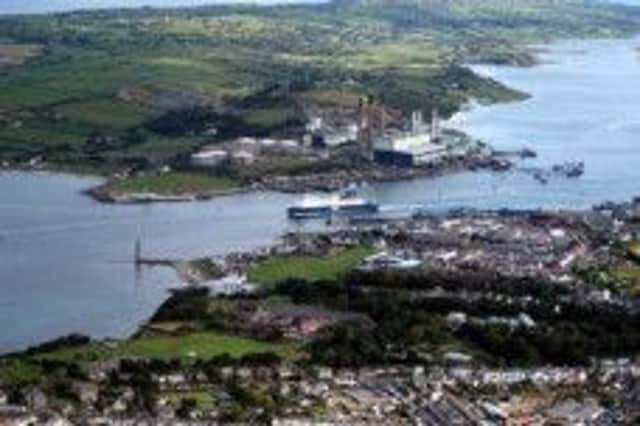 The Port of Larne.  INLT 10-675-CON