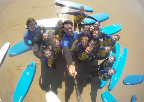 Long Line Surf School pictured at Benone last summer.