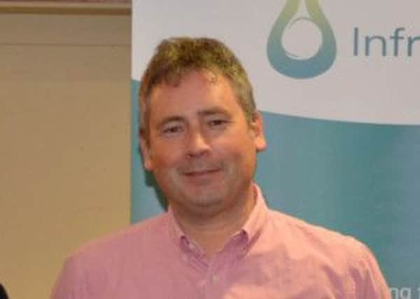 Dr Andrew Hindle, CEO InfraStrata (file photo)  INCT 46-101-GR