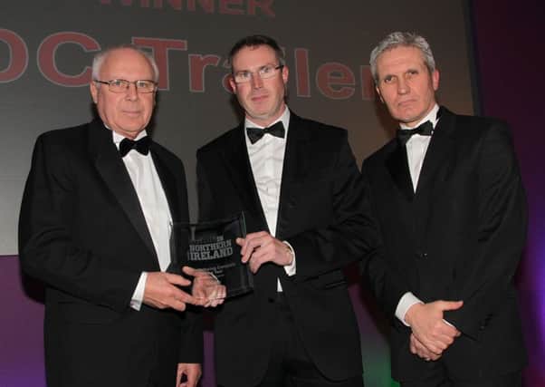 John Donnelly (pictured left) Darren Donnelly of SDC and John-George Willis, Tughans solicitors.