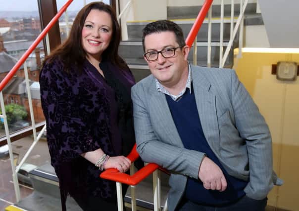 Presenters John Toal and Kerry McLean are all set to head out across Northern Ireland for the BBC Radio Ulster School Choir of the Year.  INCT 10-707-CON CHOIR