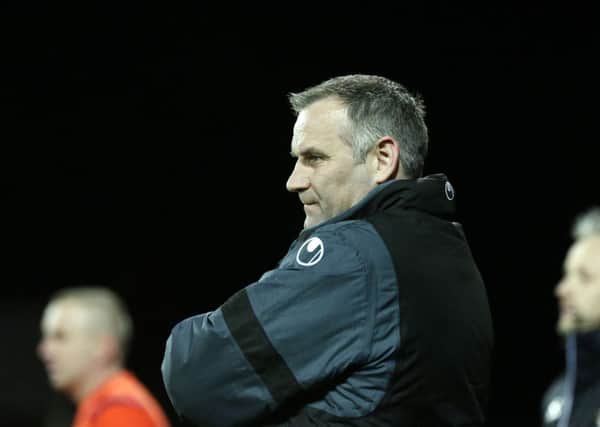 Glenn Ferguson was unimpressed with his Ballymena United side's performance in Friday night's defeat at Dungannon. Picture: Press Eye.
