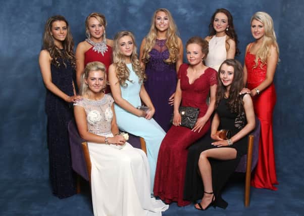 Students from Cambridge House who attended the schools formal held in the Rosspark Hotel.