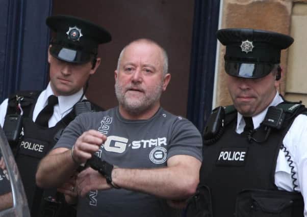 Kieran McLaughlin pictured at an earlier court hearing in Derry.