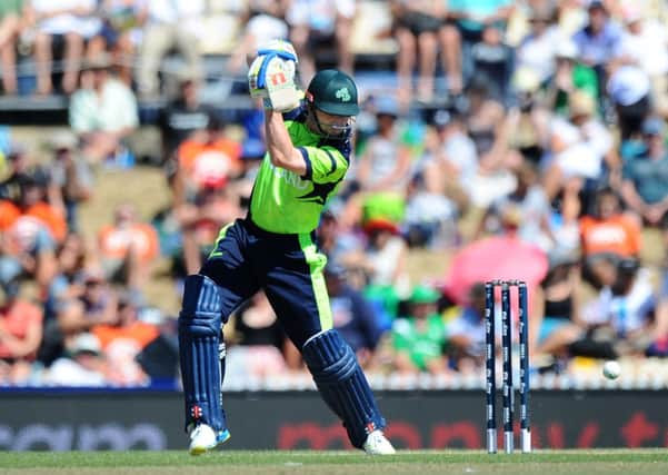 Ireland's William Porterfield scored an impressive 107 runs against Pakistan. Picture by Chris Symes/INPHO