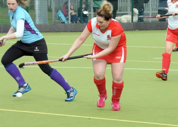 Zoe Purdy scored the winner for Larne Ladies' Seconds on Saturday.