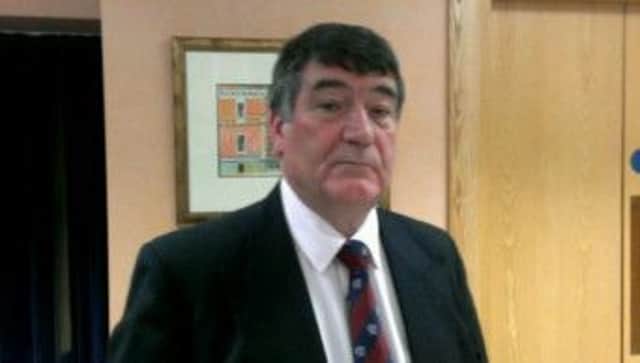 Councillor Noel Williams, chair of Carrickfergus Policing and Community Partnership. INCT 12-704-CON PCSP