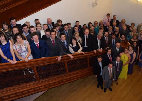 Guests at Bleary YFC 85th anniverssary dinner dance