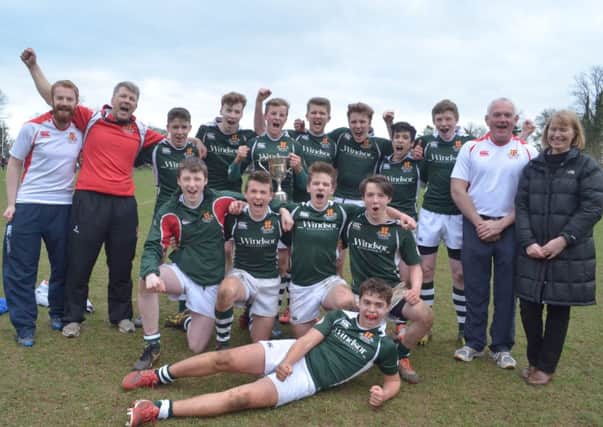 Friends School Medallion rugby squad were crowned Ulster Schools Medallion Sevens Champions at the weekend.