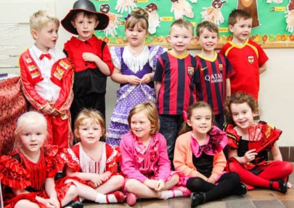 File photo:  Pupils from Greenisland Primary enjoying European Day of Languages last year. INNT 38-506-SO