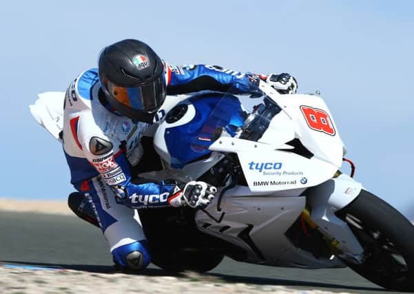Guy Martin in action on the road
