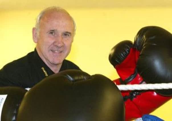 Veteran boxing coach Frank Gervin