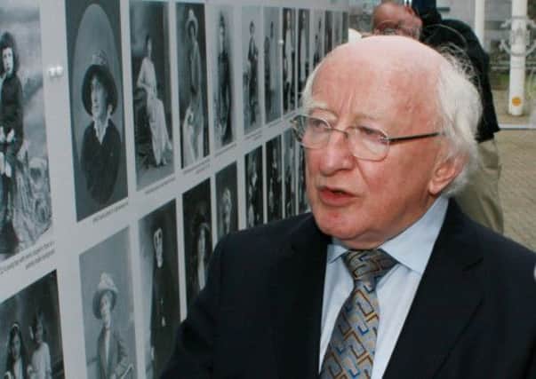 Irish President Michael D Higgins