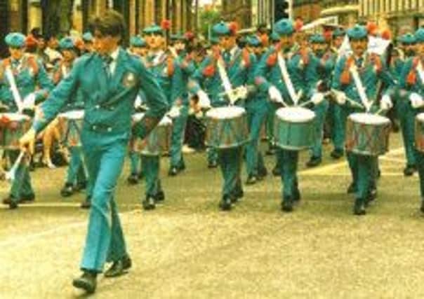 Pride of the Maine parading in Belfast back in 1984.