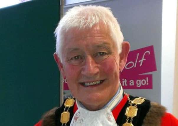 Moving on: Former deputy mayor of Newtownabbey, Pat McCudden.