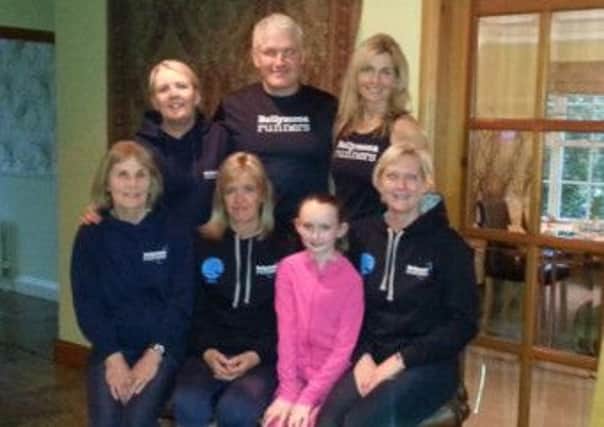 The group of Ballymena Runners who will compete in the Schneider Electric Marathon De Paris.