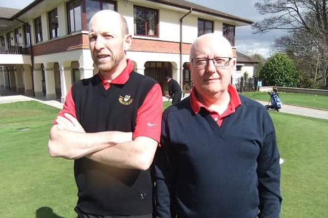 Stephen Downey and Robert Haire won their Ulster Fourball game against Letterkenny by five and four.