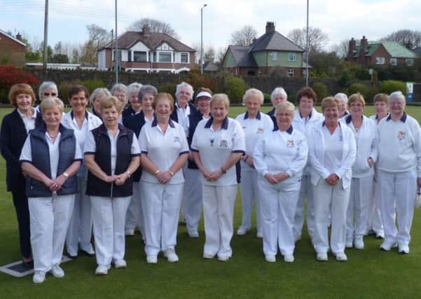 Larne Bowling Club's Ladies' team. INLT 16-935-CON