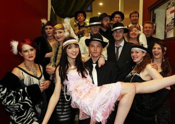 City of Derry Jazz & Big Band Festival Speakeasy Bar staff. Photos: Lorcan Doherty Photography