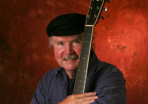 US folk music legend Tom Paxton plays The Ulster Hall on Sunday 10 May, 50 years on from his first UK tour. Supplied picture.