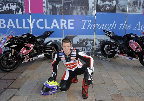 Ballyclare rider Jamie Hamilton is ready for the Cookstown 100. INLT 17-918-CON