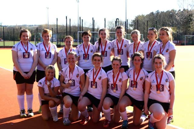 Banbridge Hockey Club Ladies Fours had to be content with silver medals after defeat in the Minor Cup final.