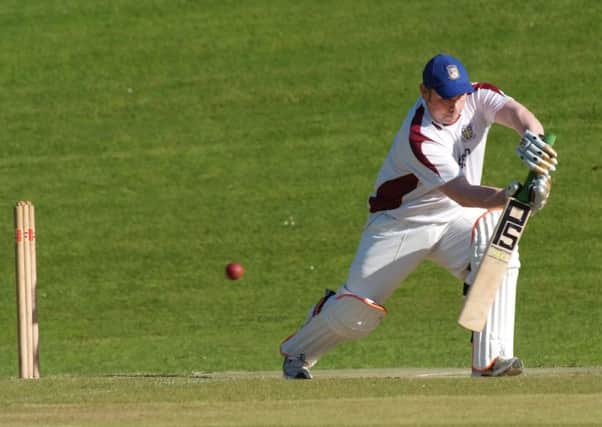 Donemana skipper Richard Kee pictured at the crease. INLS2313-104KM