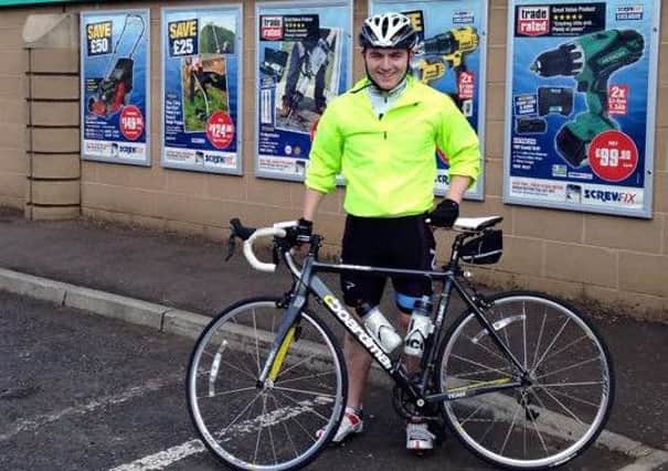 Gavin Roberts from the Screwfix store in Lurgan recently participated in Tour de Screwfix, a mammoth 5,500 mile national cycle relay, to raise money for The Screwfix Foundation, a charity which supports projects to fix, repair, maintain and improve properties and facilities for those in need in the UK. To mark the opening of its 400th store, 800 Screwfix staff at each of its stores nationwide are riding a leg over an eight week period with a target to raise £100,000 for The Screwfix Foundation. Gavin covered the Lurgan to Lisburn leg of the challenge, covering 15 miles. Gavin said: I enjoyed the challenge of Tour De Screwfix especially with it being for such a worthwhile cause. It will be fantastic to see the final amount