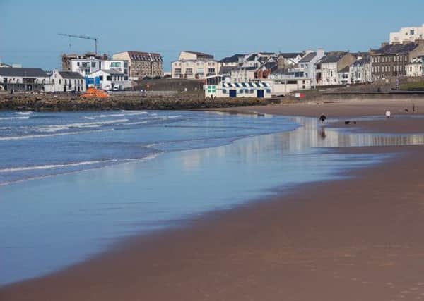 The West Strand at Portrush where body-boarder Stephen Pentony drowned last May