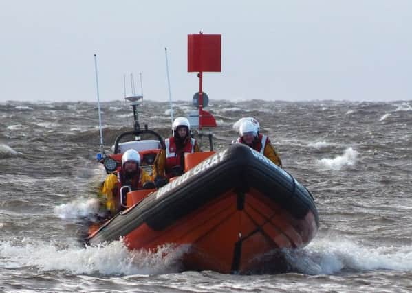 Lough Neagh Rescue on a training exercise