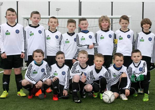 The Northend United Youth U-9 team pictured in their new kit sponsored by McDonalds. INBT11-269AC