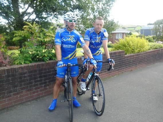 Wheelers riders Paul Wilkinson and Darren Lynas are looking forward to taking part in the Tour of Ulster this weekend.