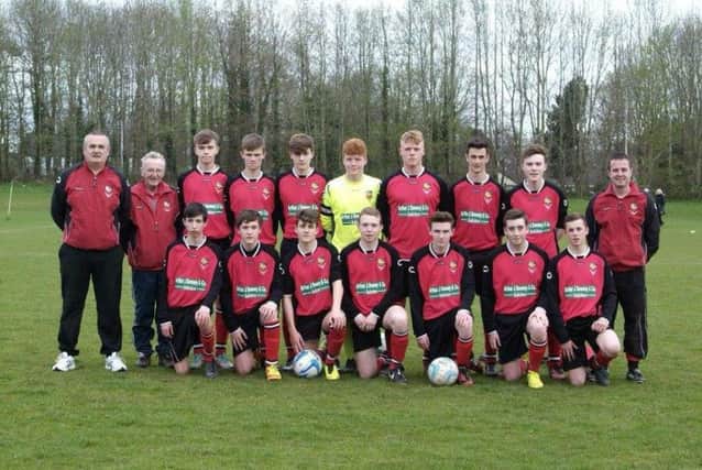 Banbridge Town Juniors U16s Lisburn League team have had a pleasing season, securing a third place finish.