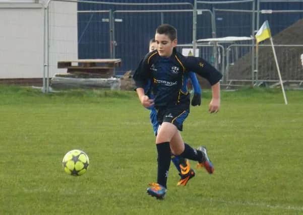 Cookstown Youth Under 14 player Jordan Scott who died last year.