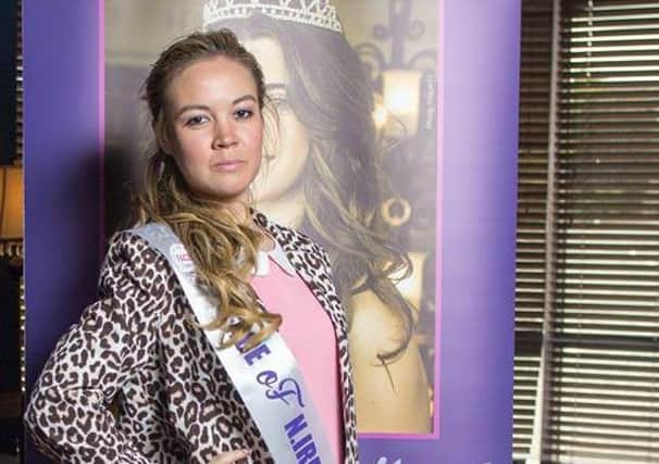Local girl Shawneen Allen who is a finalist in the 'Face of Northern Ireland'