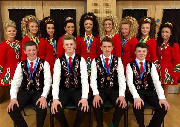 ANCERS FROM THE SMITH SCHOOL WHO WERE PRIZEWINNERS IN THE SENIOR CEILI AND INVENTED DANCE CHAMPIONSHIPS AT THE WORLD CHAMPIONSHIPS.