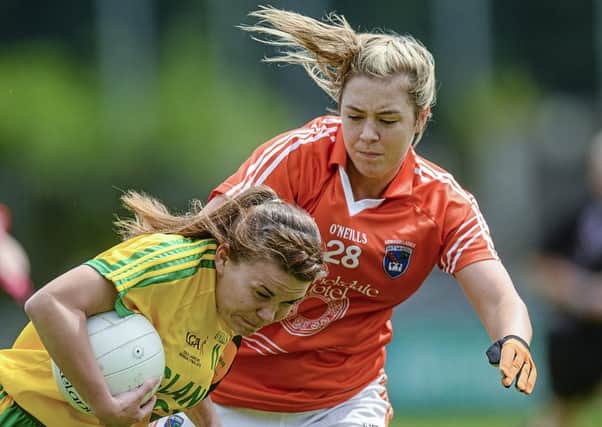 Niamh Henderson of Clann Eireann on show during Armagh's Division Two final against Donegal.Pic by Sportsfile.
