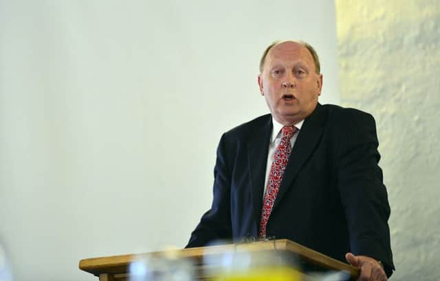 : Jim Allister, leader of the Traditional Unionist Voice