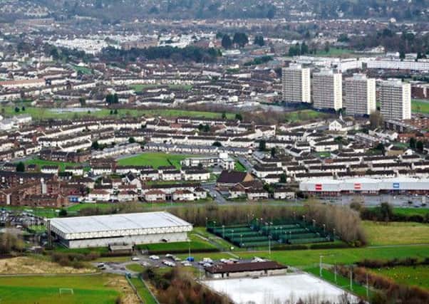 The Rathcoole estate, Newtownabbey.