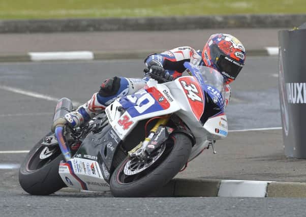 Alastair Seeley has sealed pole position for the Superstock races at the North West 200