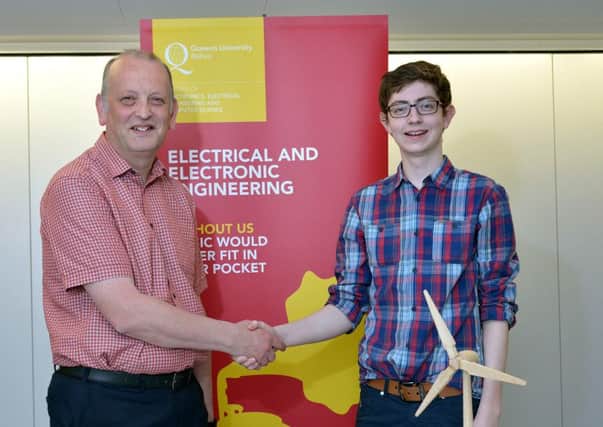 Dr David McNeill, Assistant Director of Education for Electrical and Electronic Engineering at Queens.
