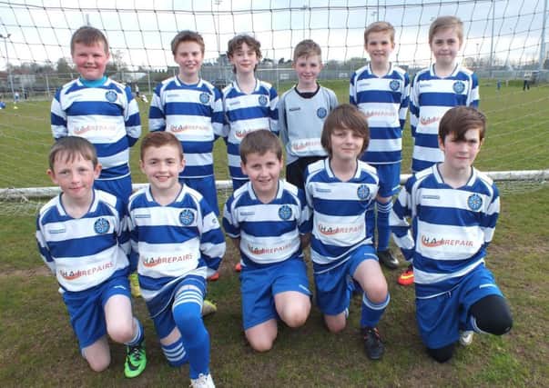 Northend United U11s who beat Coleraine Olympic 4-3 recently.