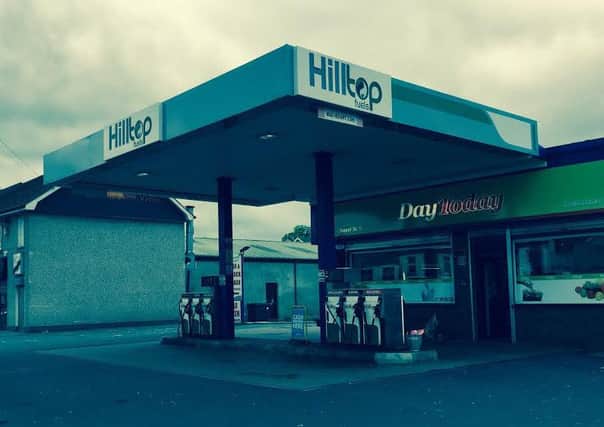 Hilltop Service Station was reported to have been robbed on Tuesday night