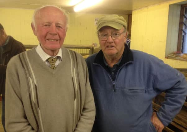 Winners in Ballymena & Dist, Billy Smyth (l) and Tom McAlonan.