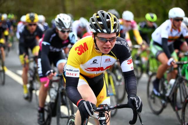 Banbridge lad Dave Montgomery is making a name for himself in cycling.
