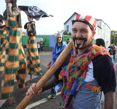 All the frolics and fun of the Rathlin Sound Maritime Festival Fancy Dress Parade