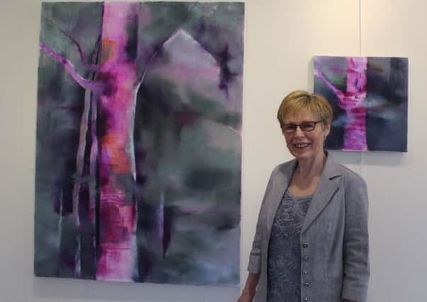 Artist Millie Moore from Banbridge, has been impressing visitors to the Castle Espie Gallery in Comber with her new exhibition The Pondered Path.