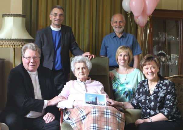 Annie Armstrong celebrates her 100th birthday with family and friends